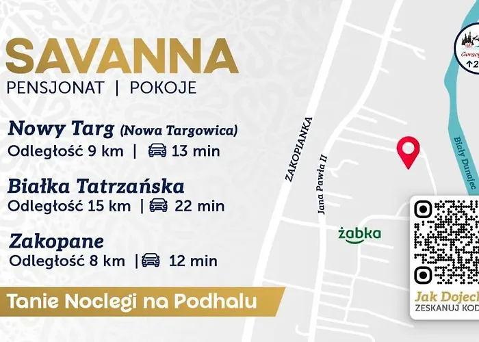 Pensión W Górach Savanna